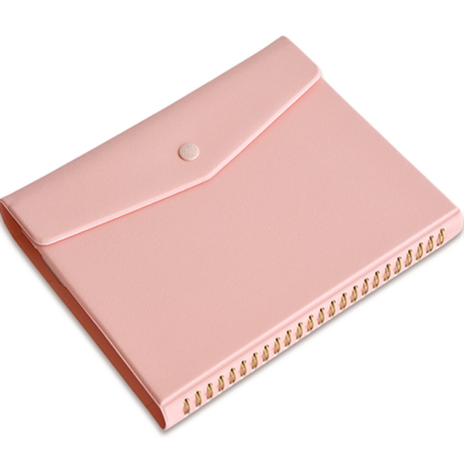 플레픽 스프링 젠틀 위클리플래너 만년형 다이어리, 비치 코랄