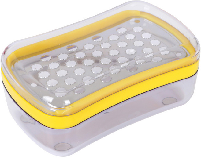 시모무라 편리한 미니 강판, 옐로우, 1개