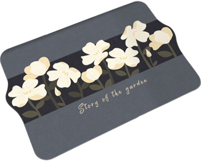 모네타 플레시 플라워 소프트 발매트, A03, 1개