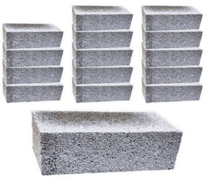 With보도블럭 조적용 냉가 콘크리트 시멘트 벽돌, 15개