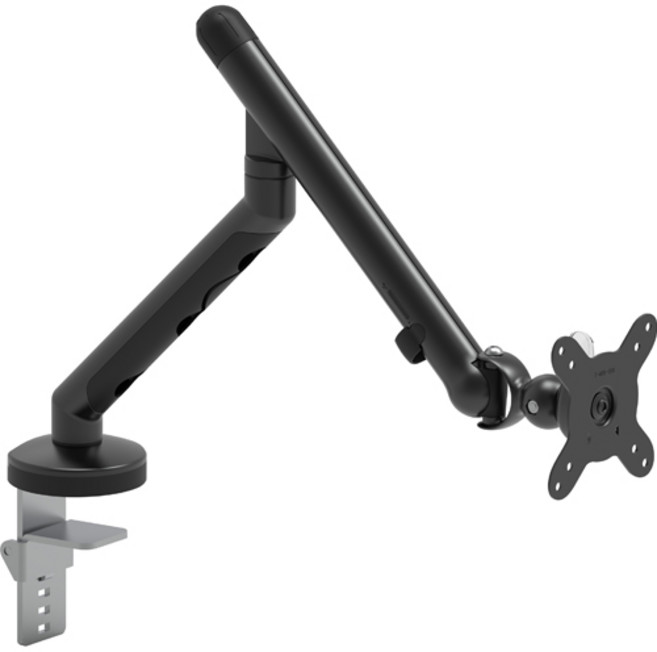 빅트랙 프리미엄 간편 탈부착 싱글 모니터암 VIC-MA01, 블랙, 1개