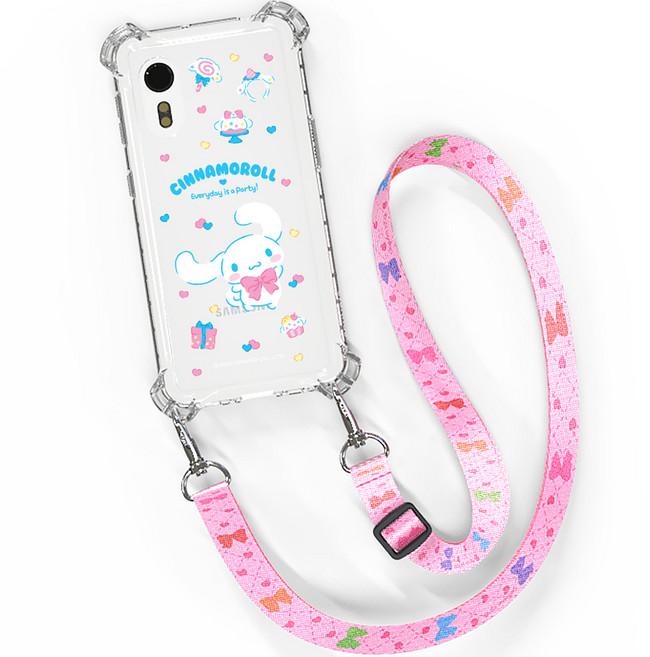 스토리너스 산리오캐릭터즈 휴대폰 케이스 + 스트랩 세트
