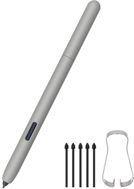 제이로드 갤럭시 탭S8 / S8 플러스 / S8 울트라 베이직 케이스 + 펜촉 5p + 전용 핀셋 세트, 그레이, 1세트