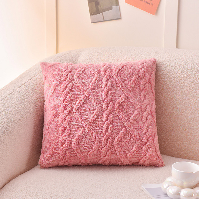 북유럽 꽈배기 니트 쿠션커버