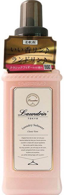 란도린 섬유유연제 클래식 피오레 본품, 600ml, 1개