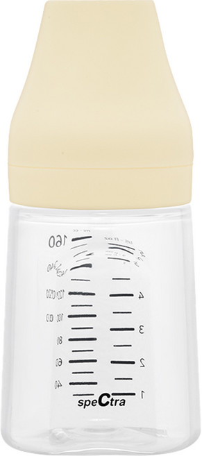 스펙트라 올셋 PP 젖병 젖꼭지 S 포함, 크림바닐라, 160ml, 1개