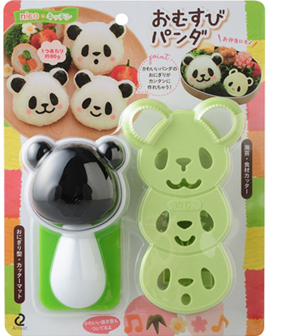 아네스트 팬더 주먹밥틀, 혼합색상, 1개
