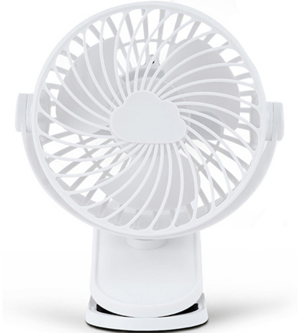 리틀클라우드 유모차 선풍기, 1개, 화이트