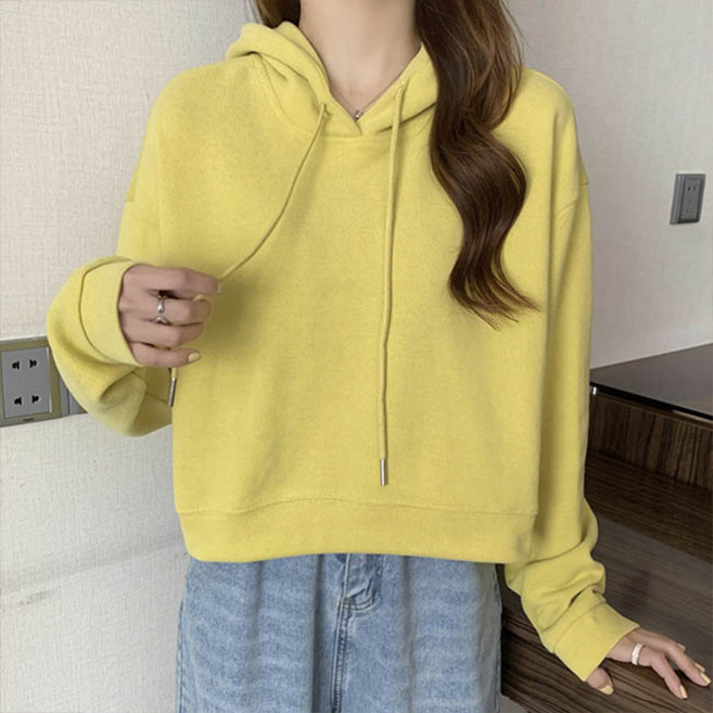 andstyle 女款基本短版連帽T恤 261257