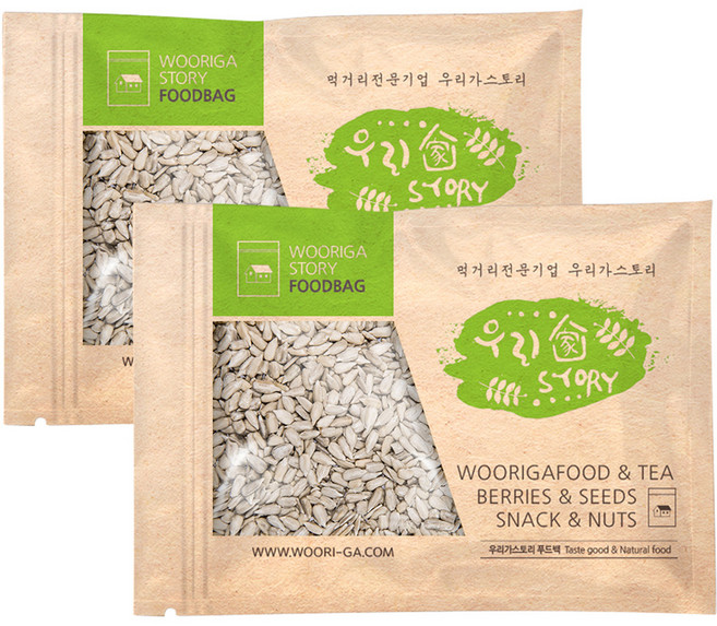 우리가스토리 해바라기씨 미국산, 2개