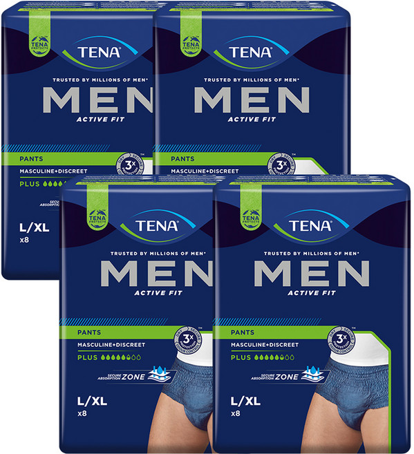 테나 맨 언더웨어 플러스, 대형, 8개입, 4개