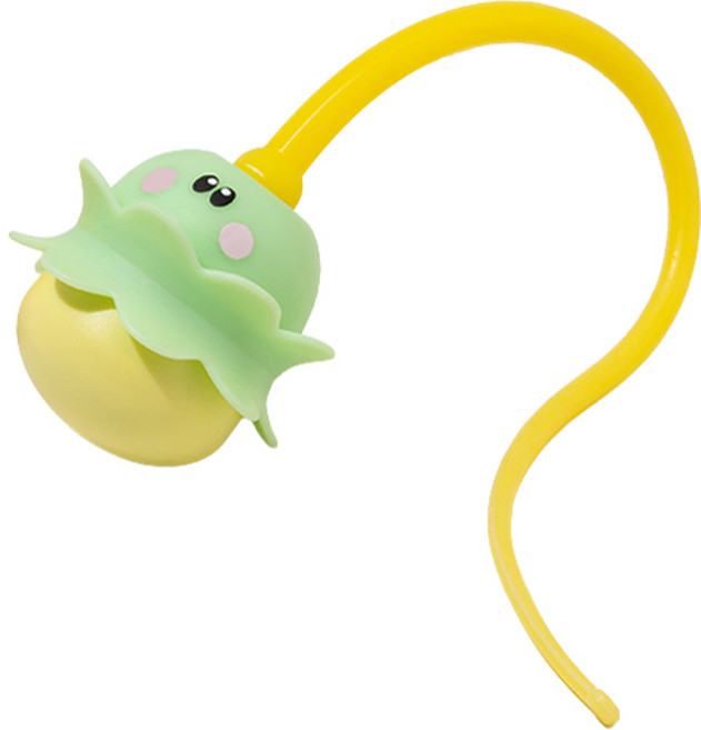 펫케어 고양이 피몬스터 자동 장난감, PMC-TW14, 옐로우