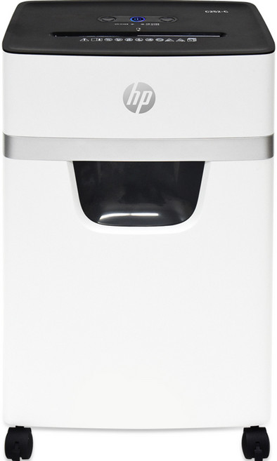 HP 15매 자동 역회전 카드 스템플러 심 문서세단기 중형 20L, W2015CC, 화이트