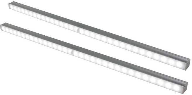 무선 자석식 부착 건전지형 LED 센서라이트 멀티탁 55cm, 화이트, 2개