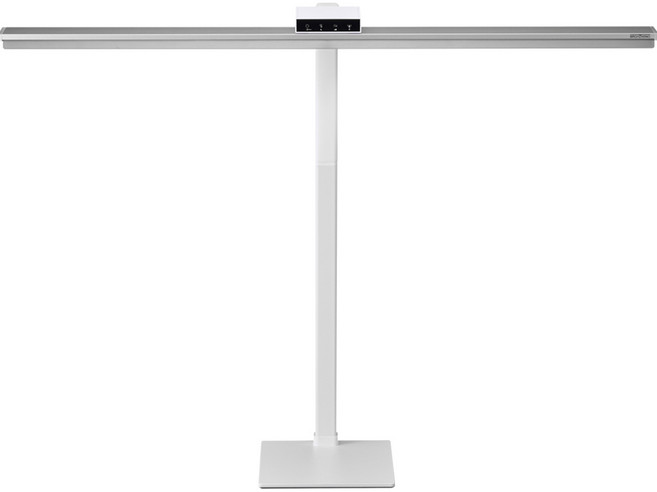 프리즘 와이드 LED 책상 스탠드 브로드윙X LSP-9700 베이스, 화이트