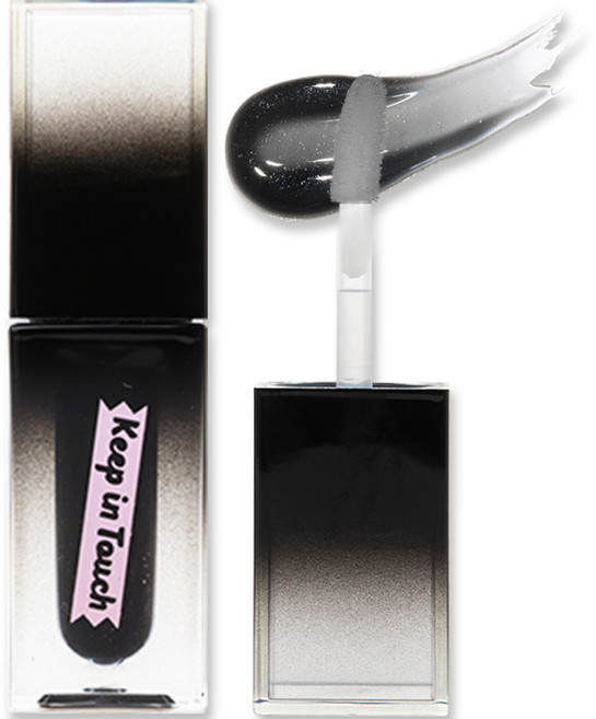 [비건뷰티] 키핀터치 더 블랙 립 플럼퍼 틴트, 로얄미드나잇, 3.8ml, 1개