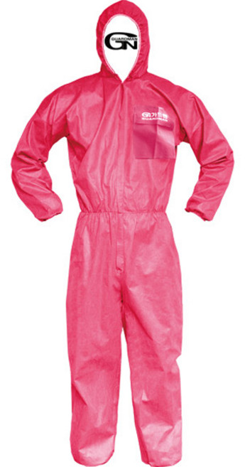 가드맨 PP 원피스 작업복, 핑크, 1개