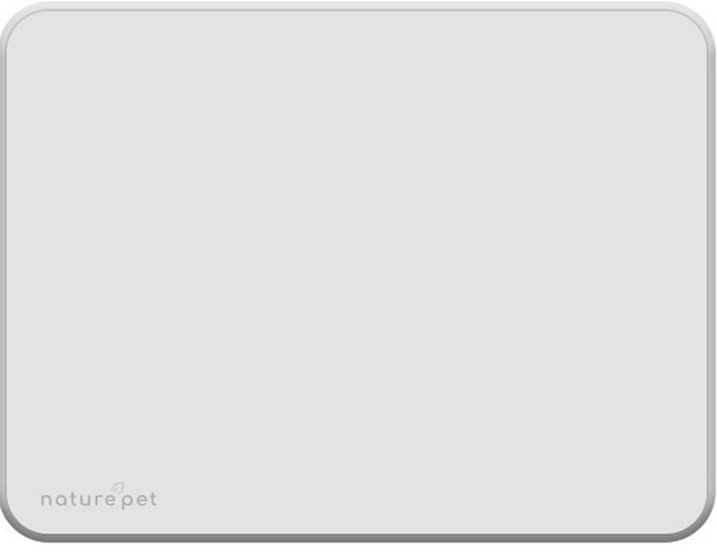 네이처펫 강아지 논슬립 실리콘 매트 배변판, 그레이, 1개