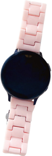 아이엠판다 갤럭시워치 호환 파스텔 스트랩 시계줄 20mm, 핑크, 1개