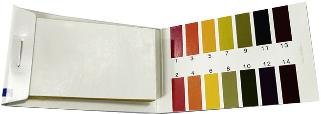 리트머스 종이 북타입 PH 페이퍼, 1개