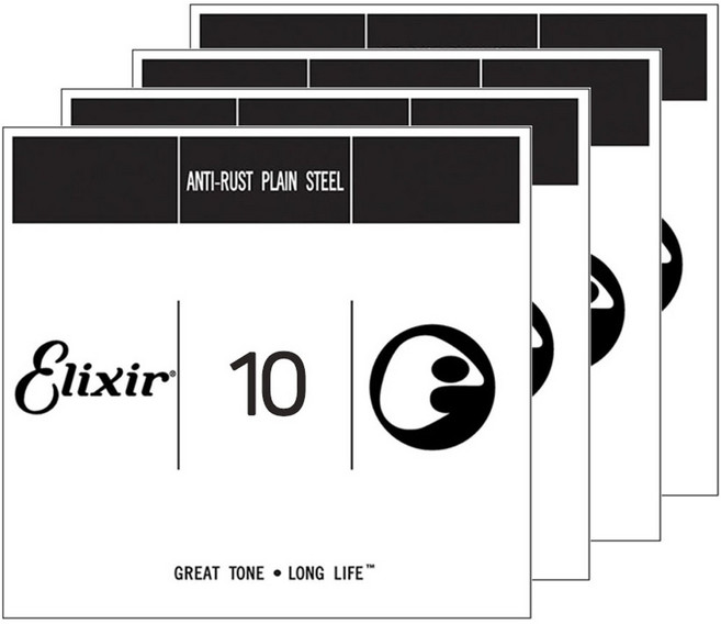 엘릭서 일렉 통기타 공용 나노웹 스트링 낱선 4p, 10, 1개