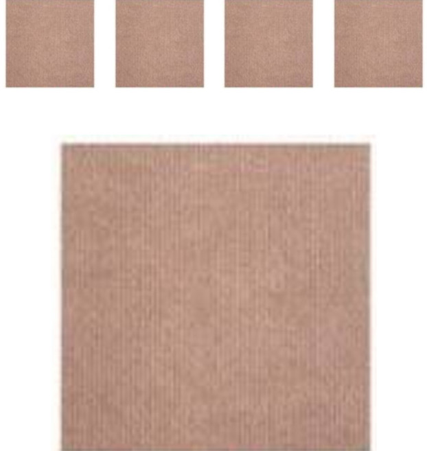 시온넷 베란다 거실 미끄럼방지 이지 조각 타일 매트 카페트, 베이지, 5개