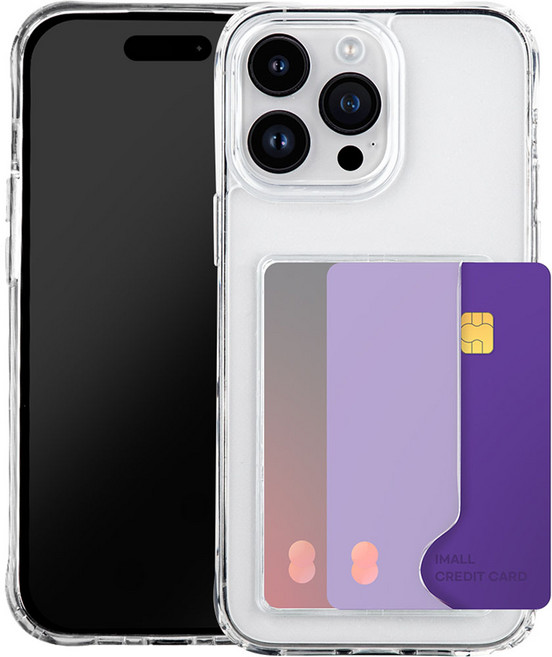 아이몰 사이드 슬립 듀얼 수납 카드 휴대폰 케이스