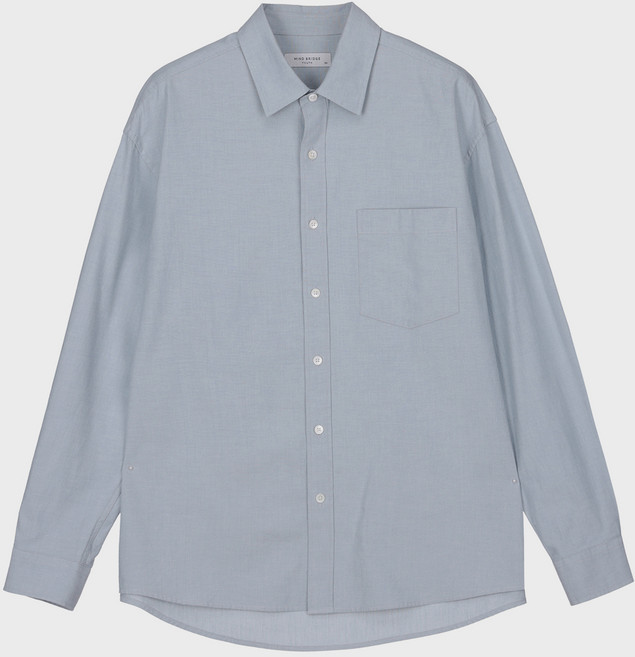 마인드브릿지 남성용 올데이 옥스포드 오버핏 셔츠 MYWS0120