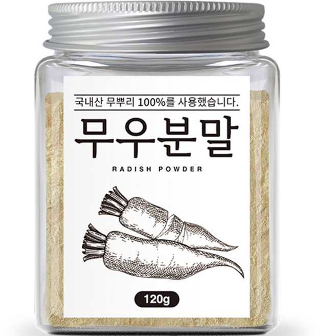 조은약초 무우 분말, 120g, 1개