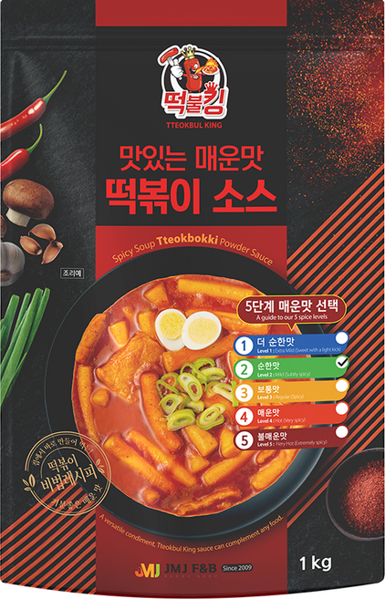 떡불킹 떡볶이소스 순한맛, 1kg, 1개