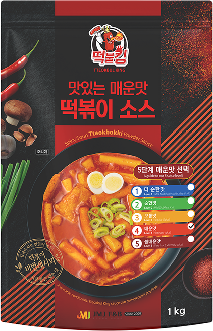 떡불킹 떡볶이소스 매운맛, 1kg, 1개