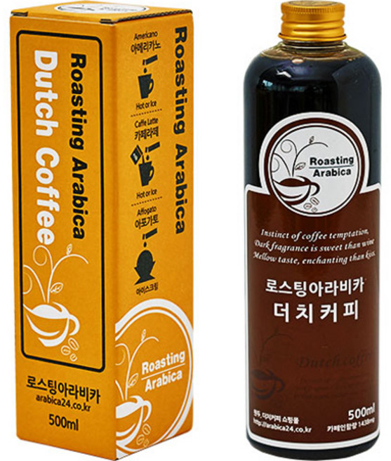 르완다 키갈리 키게메 허니 더치커피 원액, 500ml, 1개입, 1개