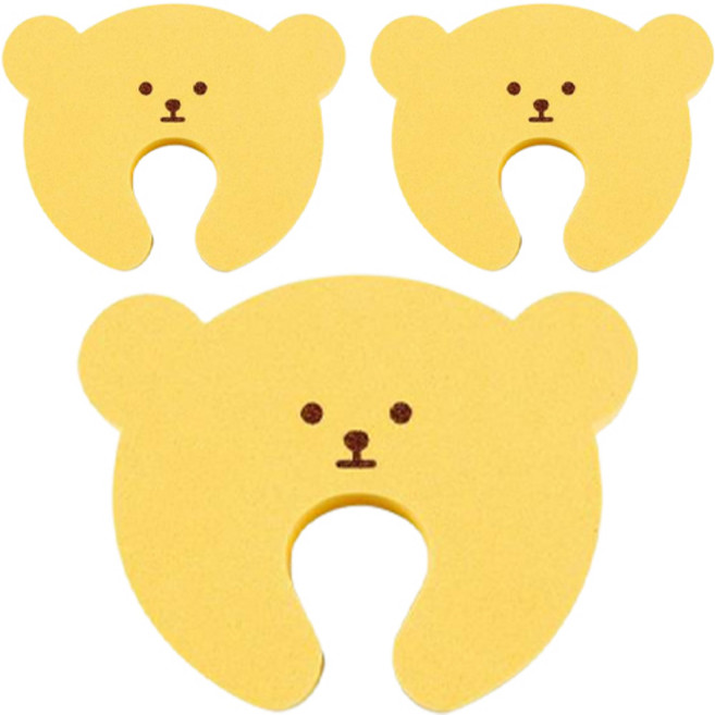 아가드 베베 도어쿠션, 옐로우, 3개