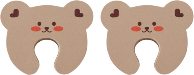 아가드 돗두돗 도어 쿠션, 혼합색상, 2개