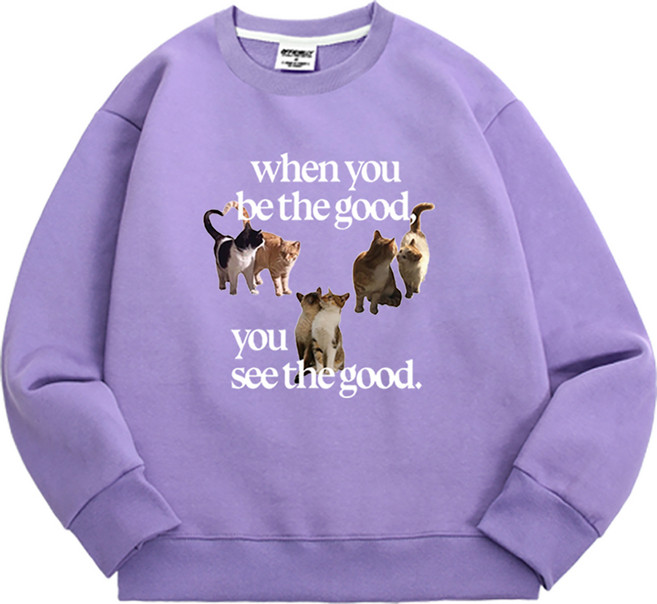 오티디 프리미엄 쮸리 씨더굿 오버핏 맨투맨