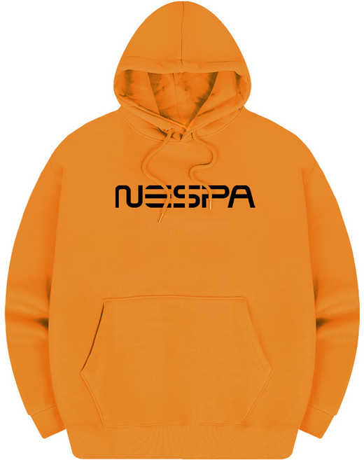 NESPA 大簡約字體連帽T恤 SID_8004