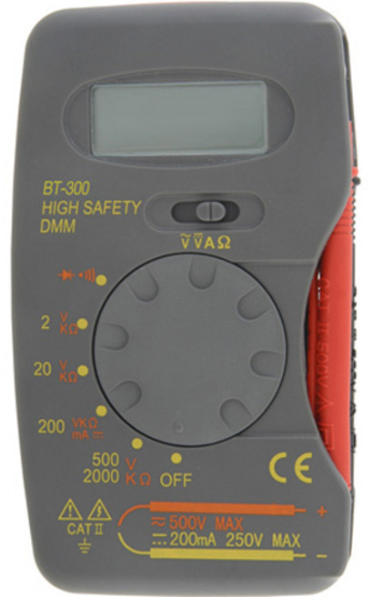 블루텍 디지털 테스터 포켓 측정기 BT-300 C4004174, 1개