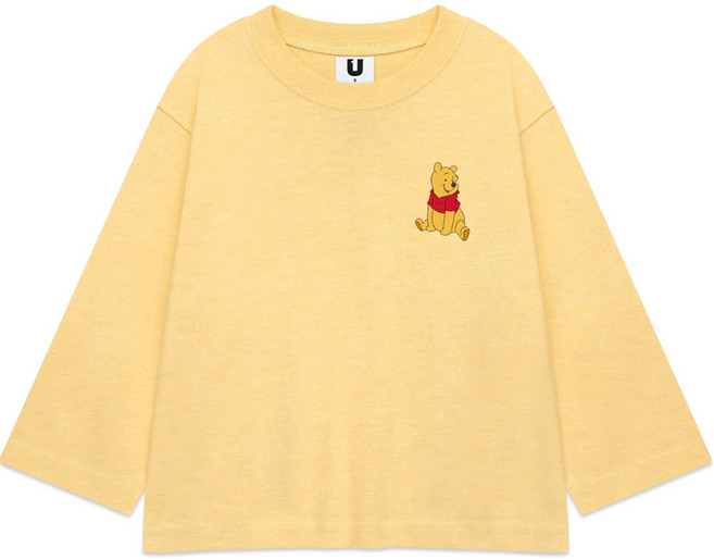 골든래빗 아동용 D 티니푸우 긴팔 티셔츠