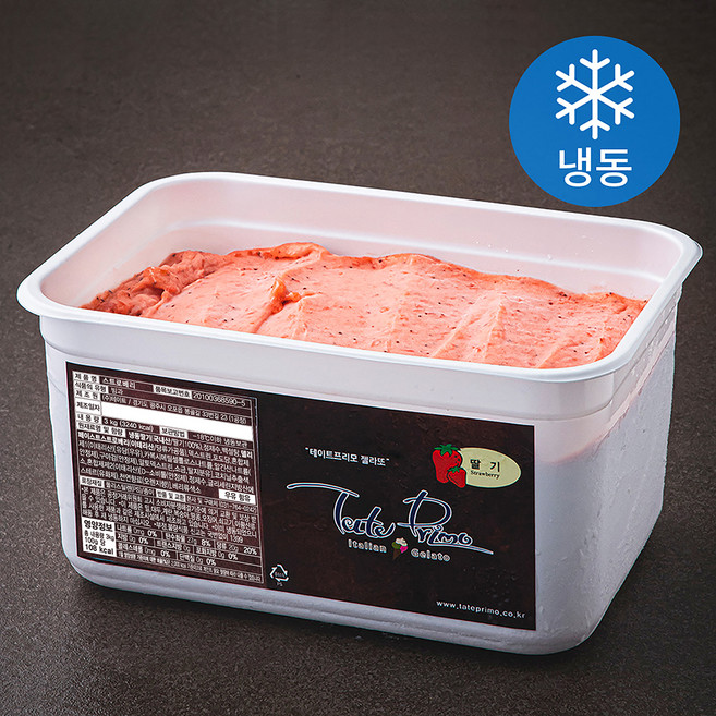 테이트 젤라또 스트로베리 ND (냉동), 3kg, 1개입, 1개