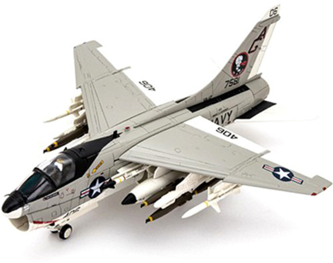 CENTURY WINGS 1 / 72 A-7E 海盜II 美國海軍 VA-12 戰鬥機 1979 CE019056, 灰色, 1個