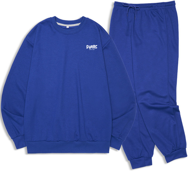 남성용 듀아크1995 스몰로고 멀티웨어 스웻 셔츠 + 조거 팬츠 세트