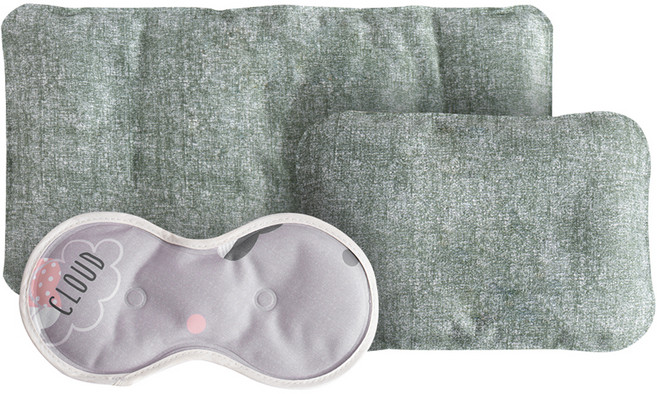 휴비딕 황토 냉온찜질팩 3종, 1세트