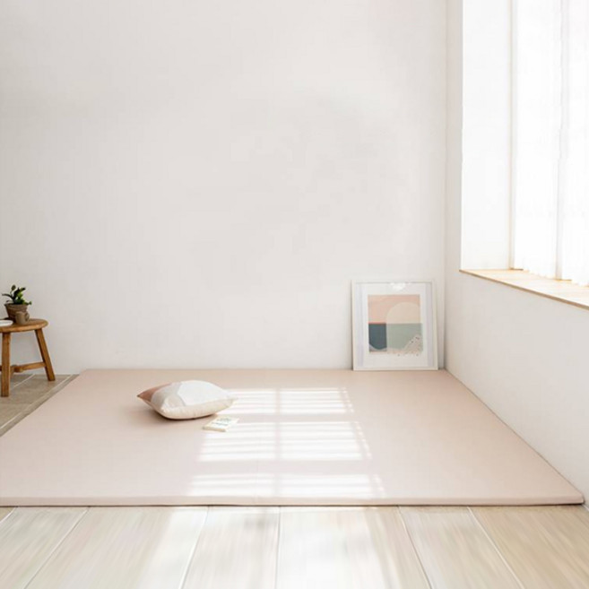 알집매트 더블제로 폴더매트 방문설치, 로즈베이지