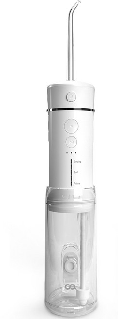 오아 클린이컴팩트 휴대용 무선 구강세정기, OOR-012WH, 화이트