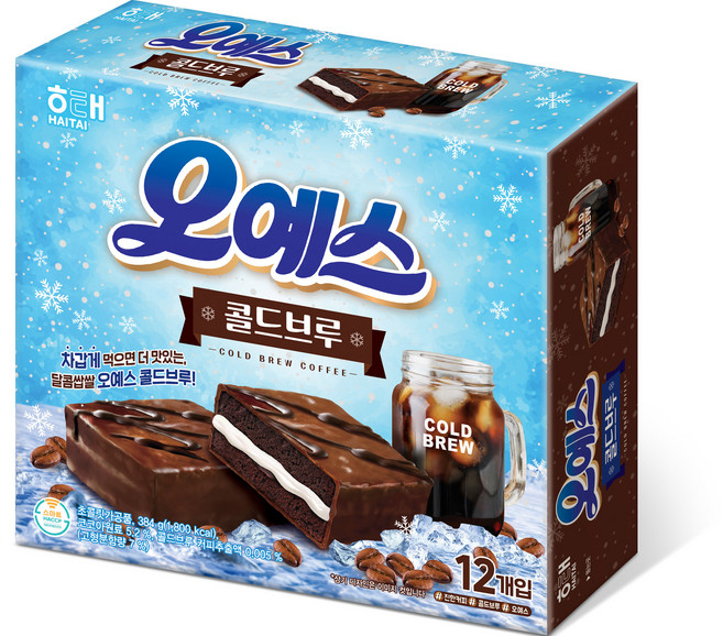 오예스 콜드브루 12p, 384g, 1개