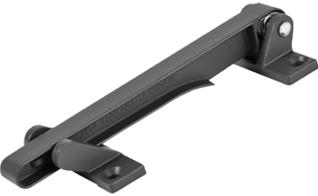 철물대장 현관문 안전고리 막대 다크그레이, 1개