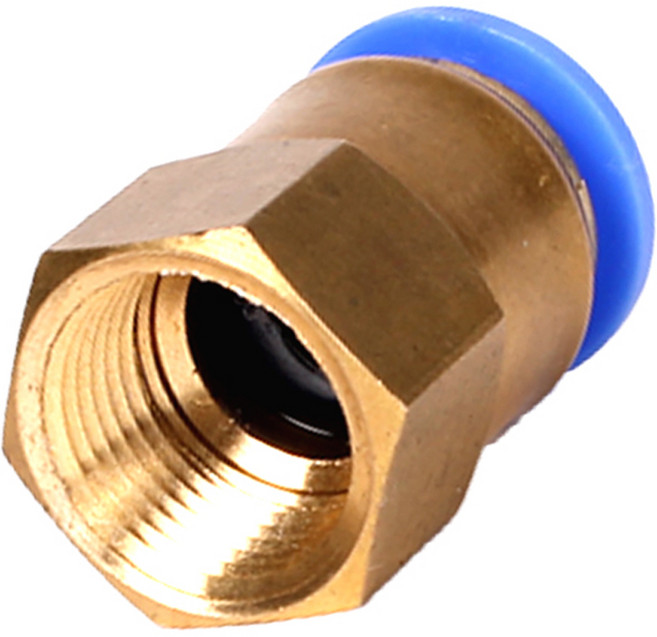 KPC 에어호스 유공압공구 원터치휘팅 PCF 06-02, 1개