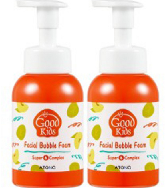 아토앤오투 굿 키즈 페이셜 버블폼, 300ml, 2개