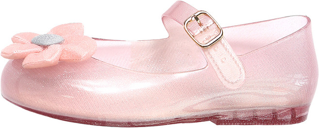 ThankYouShoesMuch 女童椰子果凍鞋涼鞋