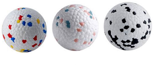 레드퍼피 강아지 블루밍 공 3종 세트, 혼합색상, 1세트